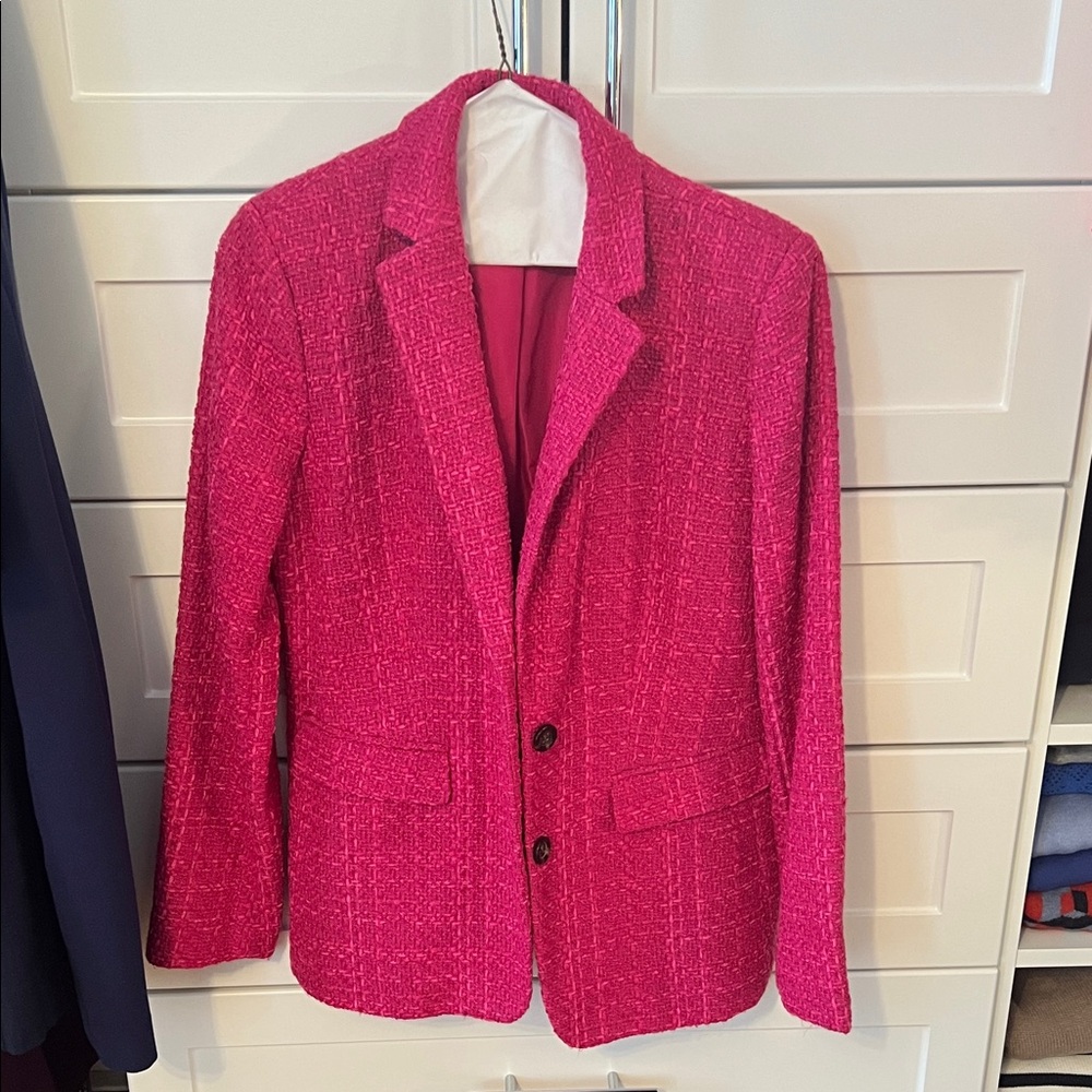 Ann Taylor Vibrant Pink Jacket